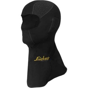 Snickers 9052 Flexiwork Seamless Balaclava Zwart/Grijs maat M