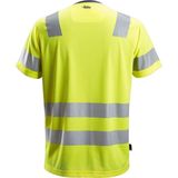 Snickers 2530 AllroundWork High-Vis T-Shirt Klasse 2 - High-Vis Geel Staalgrijs