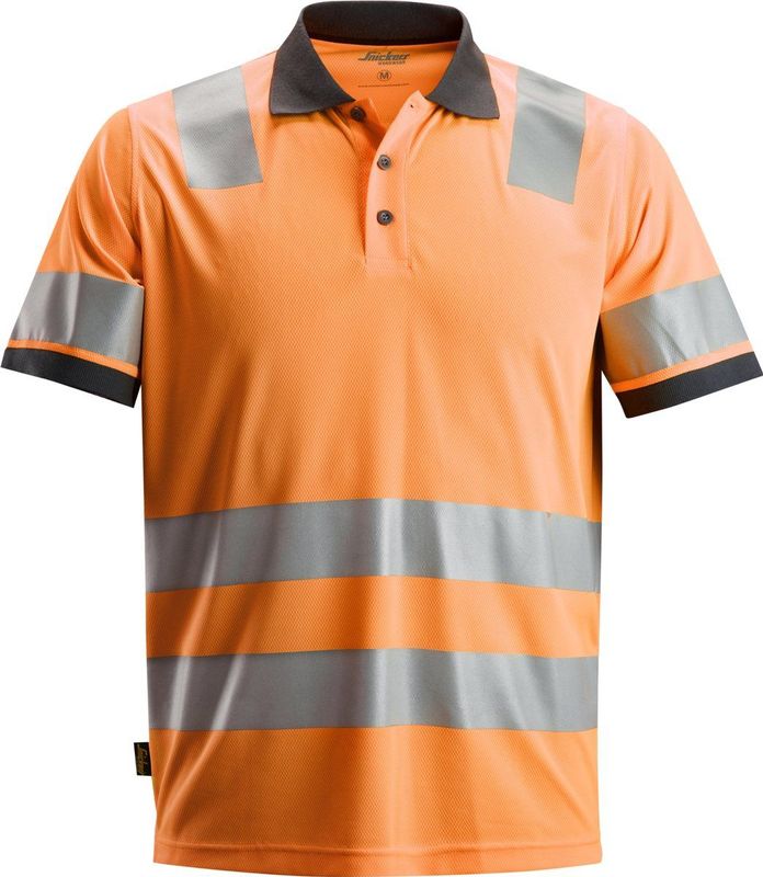 Snickers 2730 AllroundWork High-Vis Polo Shirt Klasse 2 - High-Vis Oranje