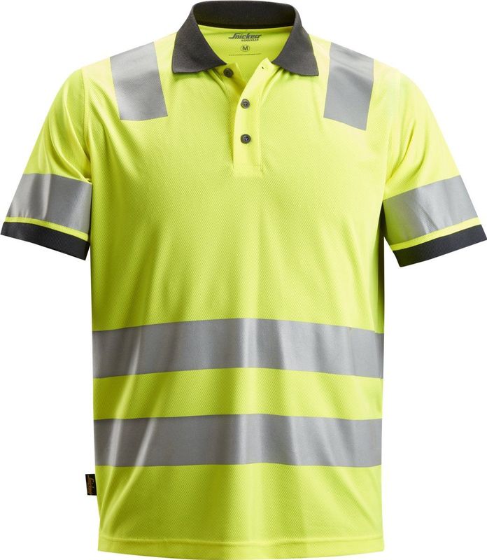 Snickers 2730 AllroundWork High-Vis Polo Shirt Klasse 2 - High-Vis Geel
