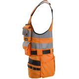 Snickers 4230 AllroundWork, High-Vis Gereedschapsvest Klasse 1 - High-Vis Geel/Zwart