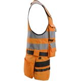 Snickers 4230 AllroundWork, High-Vis Gereedschapsvest Klasse 1 - High-Vis Geel/Zwart