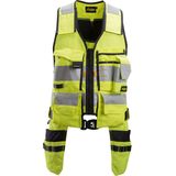 Snickers 4230 AllroundWork, High-Vis Gereedschapsvest Klasse 1 - High-Vis Geel/Zwart