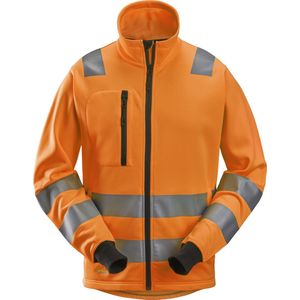 Snickers 8036 AllroundWork High-Vis Jack met rits Klasse 2/3 High-Vis Oranje maat XS