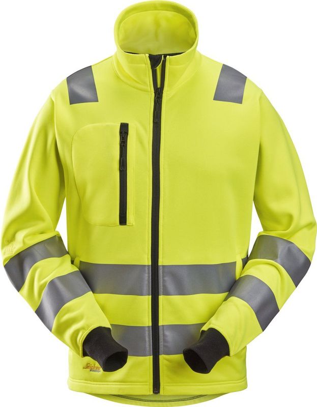Snickers 8036 AllroundWork, High-Vis Jack met rits Klasse - High-Vis Oranje
