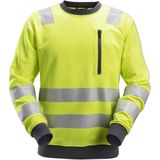 Snickers 8037 AllroundWork, High-Vis Sweatshirt Klasse - High-Vis Oranje