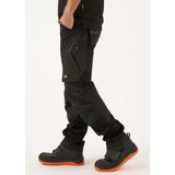 Snickers 6903 FlexiWork, Werkbroek+ - Staal Grijs/Zwart