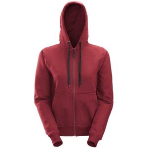 Snickers 2806 Dames Zip Hoodie - Chili Rood
