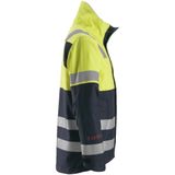 Snickers - 1560 ProtecWork Jack - High-Vis - Marineblauw/High-Vis Geel - Werkjack