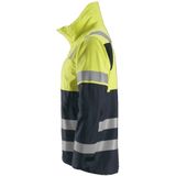 Snickers - 1560 ProtecWork Jack - High-Vis - Marineblauw/High-Vis Geel - Werkjack