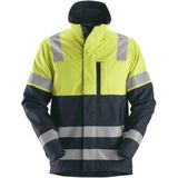 Snickers - 1560 ProtecWork Jack - High-Vis - Marineblauw/High-Vis Geel - Werkjack