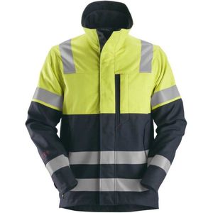 Snickers - 1560 ProtecWork Jack - High-Vis - Marineblauw/High-Vis Geel - Werkjack