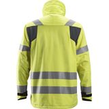 Snickers 1561 ProtecWork Jack High-Vis Klasse 3 High-Vis Geel/Marineblauw maat XS