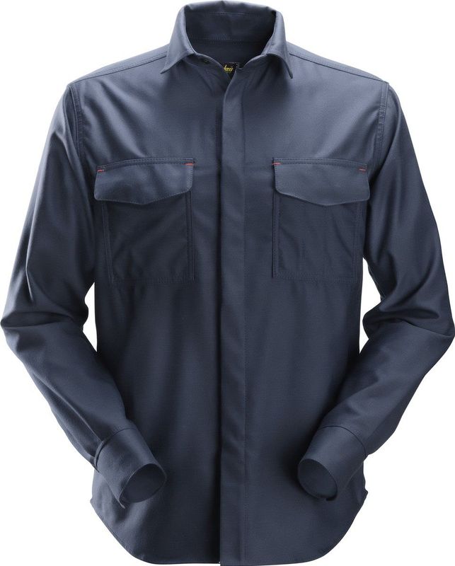 Snickers 8561 ProtecWork T-shirt met Lange Mouwen - Donker Blauw