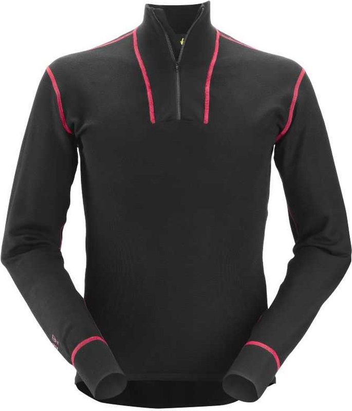 Snickers Workwear - 9462 - ProtecWork Wollen Shirt met Lange Mouwen en Rits