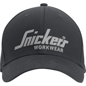 Snickers 9041 Logo Cap Zwart