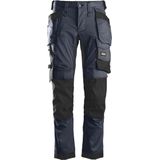 Snickers Workwear - AllroundWork - Werkbroek - Marineblauw/Zwart - Stretchmateriaal