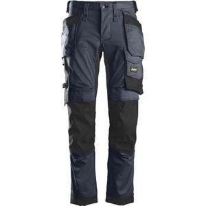 Snickers Workwear - AllroundWork - Werkbroek - Marineblauw/Zwart - Stretchmateriaal