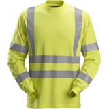 Snickers 2461 ProtecWork T-shirt met Lange Mouwen High-Vis Klasse 3 - High Vis