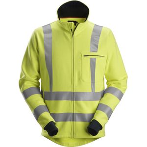 Snickers 2864 ProtecWork, Sweatshirt met rits, High-Vis Klasse 3 - High Vis Geel