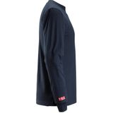 Snickers 2460 ProtecWork T-shirt met Lange Mouwen - Donker Blauw