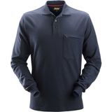 Snickers 2660 ProtecWork Poloshirt met Lange Mouwen - Donker Blauw