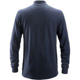 Snickers 2660 ProtecWork Poloshirt met Lange Mouwen - Donker Blauw