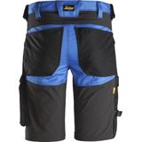 Snickers Workwear Snickers 6143 Korte Werkbroek Stretch AllroundWork Blauw/Zwart