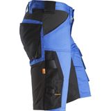 Snickers Workwear Snickers 6143 Korte Werkbroek Stretch AllroundWork Blauw/Zwart
