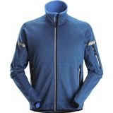 Snickers 8004 AllroundWork 37.5® Technologie Fleece Jack Blauw maat XS