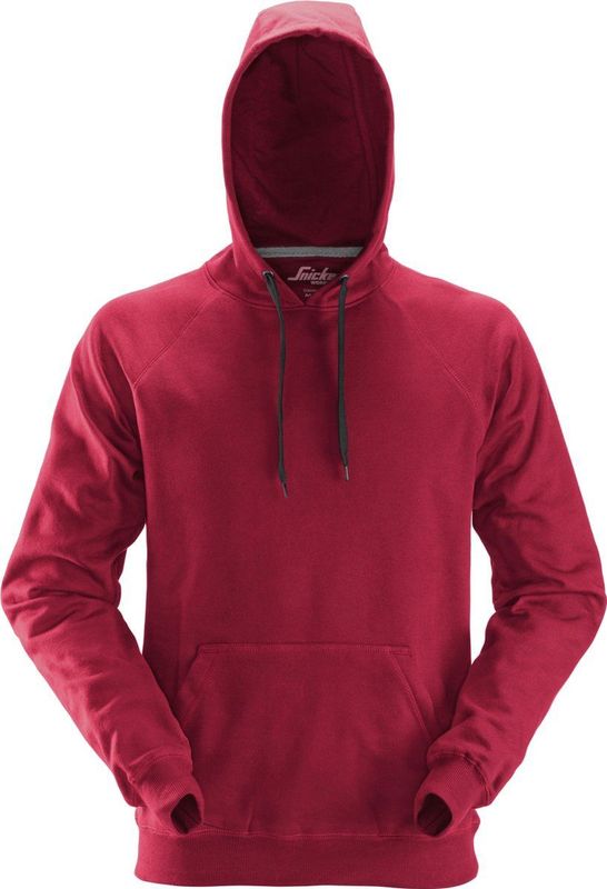 Snickers 2800 Hoodie - Chili Rood