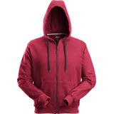 Snickers 2801 Classic Zip Hoodie - Chili Rood