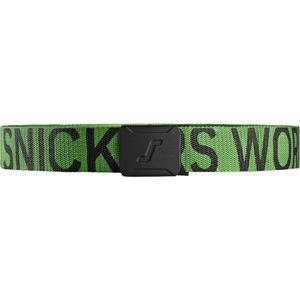 Snickers 9004 Riem met logo Appelgroen/Zwart