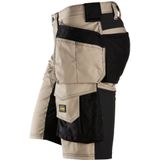 Snickers Korte Broek AllroundWork Stretch Holsterzakken 6141 - Mannen - Khaki/Zwart