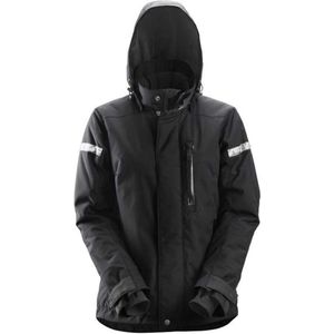 Snickers 1127 AllroundWork Damesjack - Zwart - Waterdicht - Isolerend
