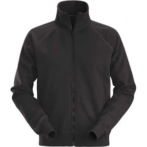 Snickers 2886 Sweatshirt Jack met Rits - Zwart