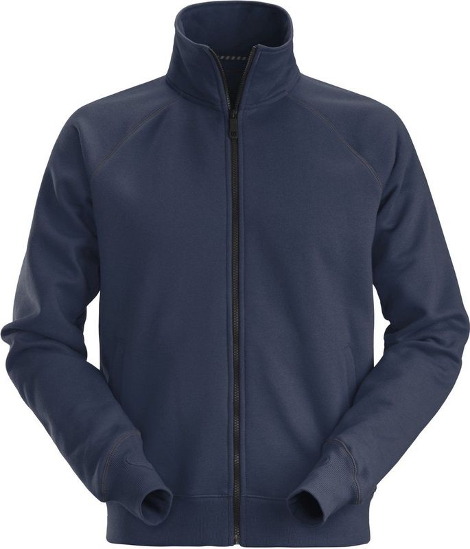Snickers 2886 Sweatshirt Jack met Rits - Donker Blauw