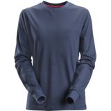 Snickers 2467 Dames T-shirt - Marineblauw - Zachte Stof - Bescherming tegen Hitte en Vuur