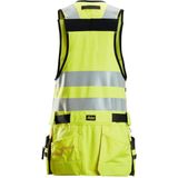 Snickers 4260 ProtecWork Bodywarmer Klasse 1 High-Vis Geel maat XS