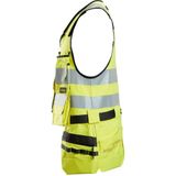 Snickers 4260 ProtecWork Bodywarmer Klasse 1 High-Vis Geel maat XS