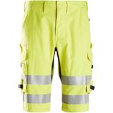 Snickers 6160 ProtecWork, Shorts, klasse 1 - High-Vis Geel