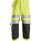 Snickers 6161 ProtecWork, Pirate Werkbroek, klasse 2 - High-Vis Geel