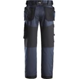 Snickers Workwear Snickers 6251 Stretch Werkbroek Loose Fit AllroundWork Donkerblauw/Zwart