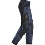 Snickers Workwear Snickers 6251 Stretch Werkbroek Loose Fit AllroundWork Donkerblauw/Zwart