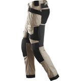 Snickers 6241 AllroundWork, Stretch Werkbroek met Holsterzakken - Khaki/Zwart