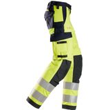 Snickers 6760 ProtecWork, High-Vis KL 2, Damesbroek - High-Vis Geel/Donker blauw - 18