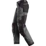 Snickers Workwear Snickers 6351 Stretch Werkbroek Loose Fit AllroundWork Staalgrijs/Zwart