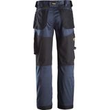 Snickers Workwear Snickers 6351 Stretch Werkbroek Loose Fit AllroundWork Donkerblauw/Zwart