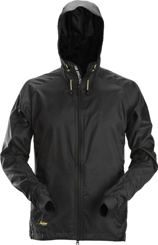 Snickers 1908 LiteWork - Windbreaker Jack - Zwart - Polyester