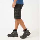 Snickers 6143 AllroundWork, Stretch Korte Broek - Khaki/Zwart